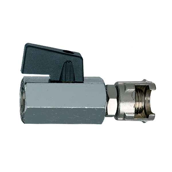 21/E - FEMALE line tap with milled NUT - Taps and Valves - Fittings - Ani (Pack of 5 pieces) 21/E - FEMALE line tap with milled NUT - Taps and Valves - Fittings - Ani (Pack of 5 pieces)